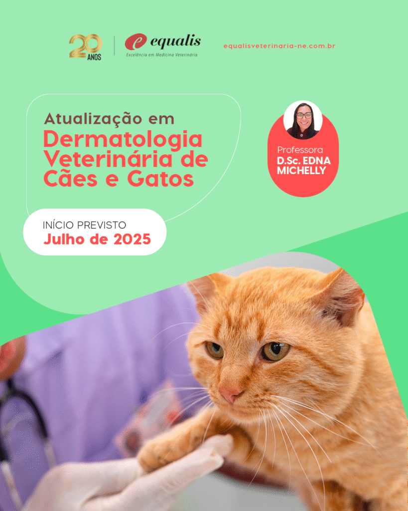 Curso de Atualização em Dermatologia Veterinária em Cães e Gatos - Recife