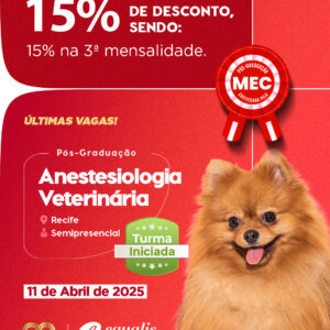 Curso de Pós-Graduação em Anestesiologia Semipresencial Recife 2025