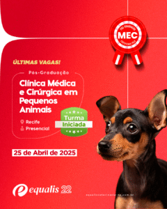 Curso de Pós-Graduação em Clínica Médica e Cirúrgica em Pequenos Animais Presencial Recife 2025