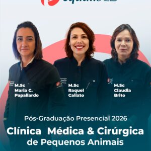 Curso de Pós-Graduação em Clínica Médica e Cirúrgica em Pequenos Animais Presencial Recife 2026