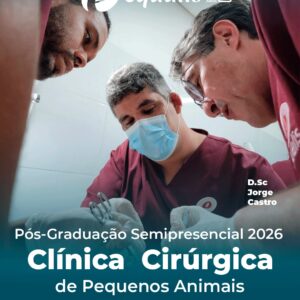 Curso de Pós-Graduação de Clínica Cirúrgica de Pequenos Animais Semipresencial Recife 2026